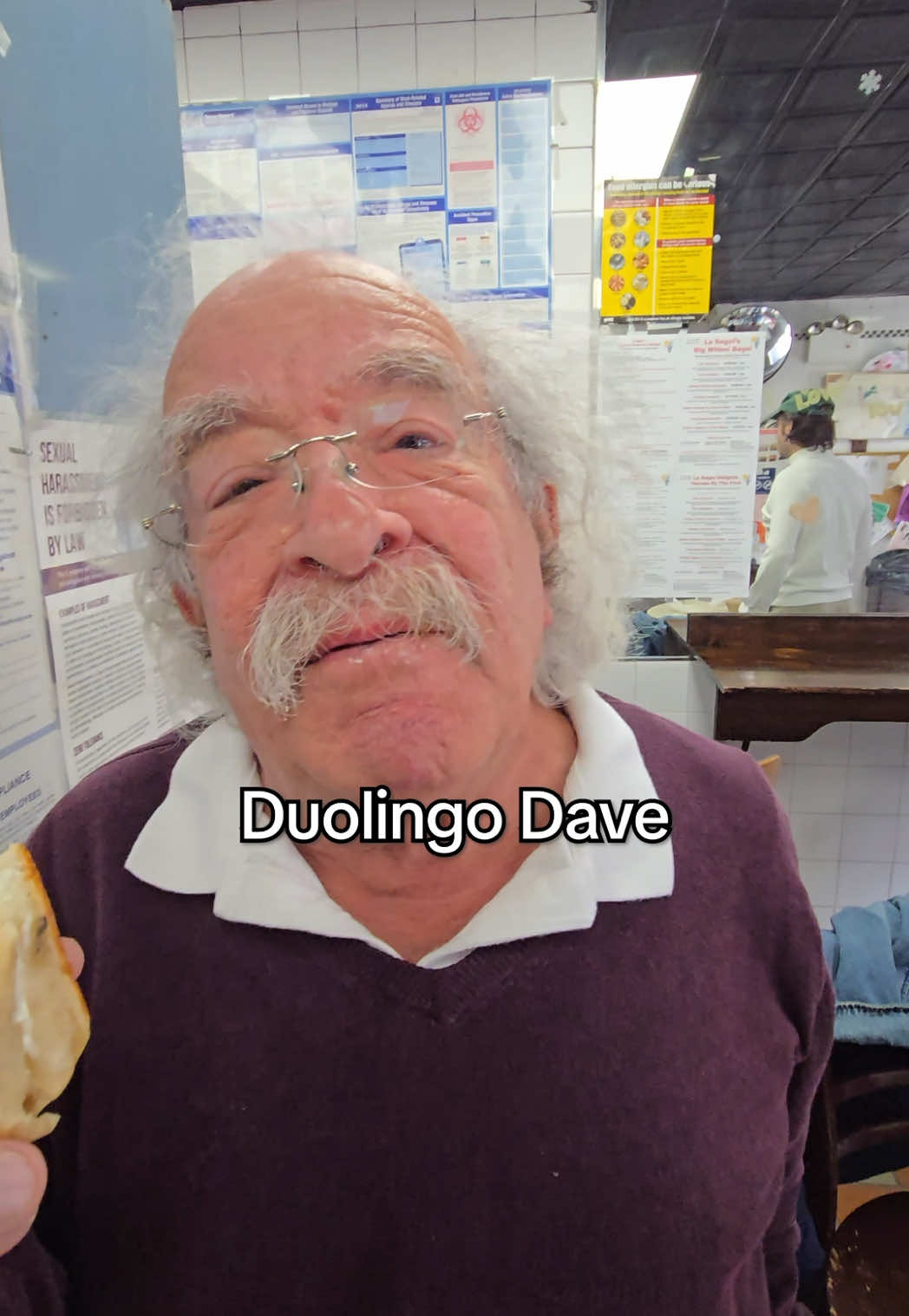 Duolingo Dave strikes again #language #learn #yiddish