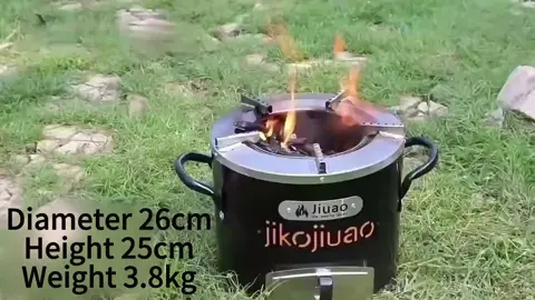 Factory-direct sale of stainless steel household wood-burning stoves, cooking wood-burning stoves, multi-functional African stoves, outdoor stoves