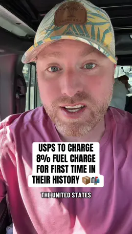 USPS adds 8% fuel charge for the first time in their history as a result of Trump’s war in Iran. #usps #shipping #unitedstatespostalservice #postal #postalworkers 