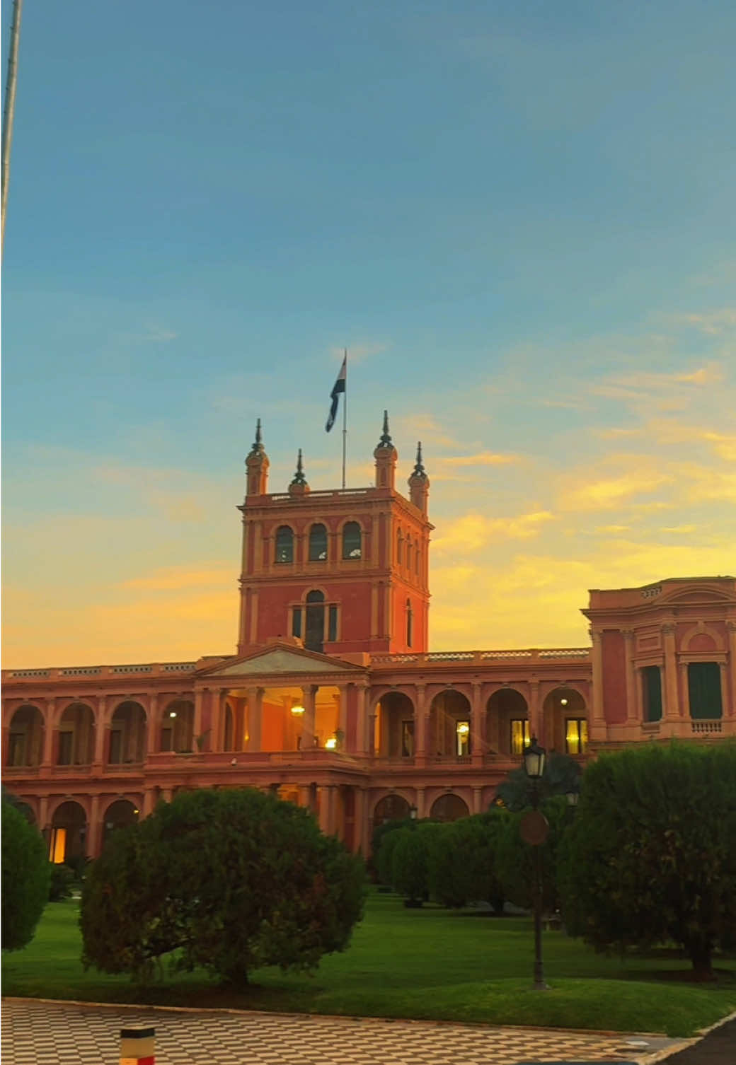 Sunrise in Asunción 🇵🇾 #Paraguay 