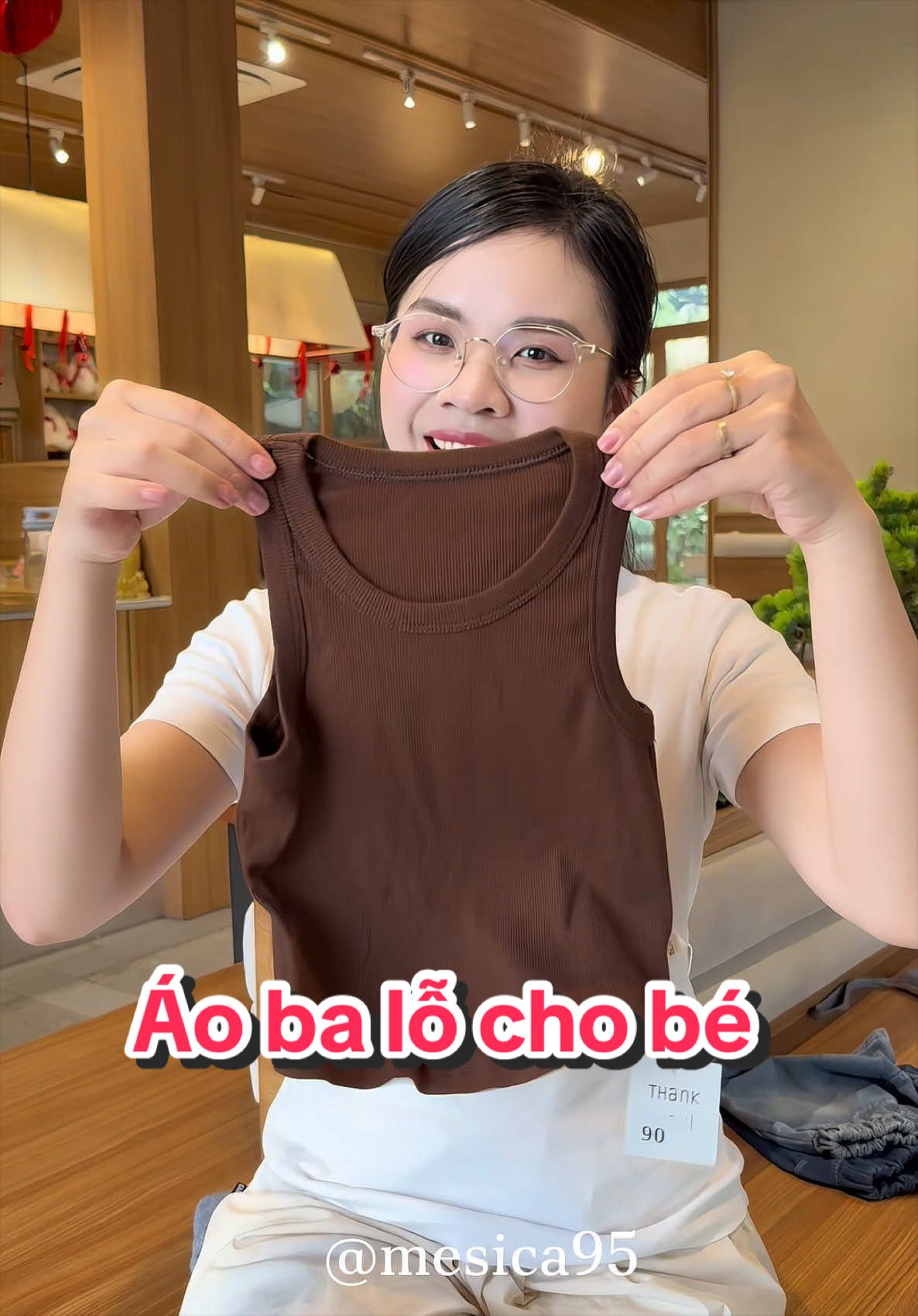 Áo ba lỗ cho bé #aobe #aochobe #aobalo #aáoatnach 