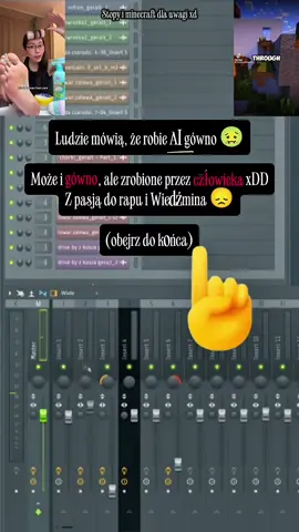 AI slop? No nie... Wszystkie kawałki robię ręcznie, piszę teksty, nagrywam, obrabiam, a i niektóre beaty też są moje. Dziękuję tym co mnie obserwują i motywują do robienia kolejnych wiedźmińskich bangerów! #zolwpapiez #viral #rappl #underground #wiedzmin 