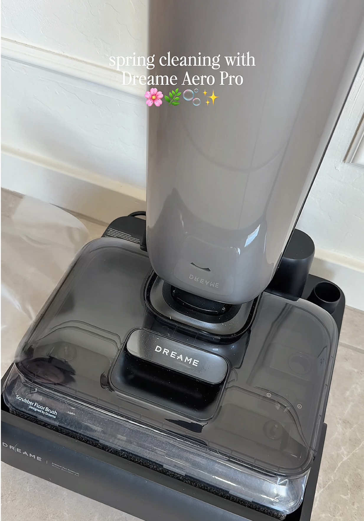 Spring cleaning just got easier with the Dreame Aero Pro 🌸🤍 Everything is linked in my bio under ‘CLEANING’ folder 🫧 • Sleek design that actually looks good in your space Powerful + versatile for every kind of clean Use code: AEROPALLJDY for $135 off (valid until 4/20) @DreameUS  • #dreame #dreameaeropro #vacuummop #ad#aeropro springclean clean with me, cleaning motivation, clean home, spring cleaning