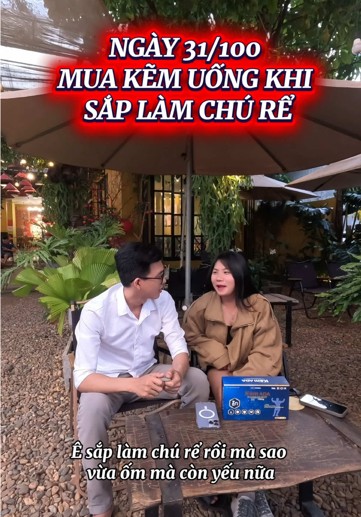 Hành trình 100 ngày làm affilate kiếm 100 triệu để cưới Út. Ngày 31/100 : Mua kẽm uống bổ sung khi sắp làm chú rể! #xetavlog #review #kemada #buonmethuot @ÚT ĐÔ Coffee & Tea 