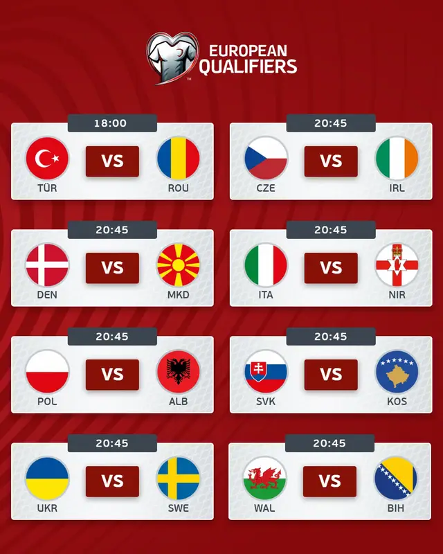 The #WCQ play-offs start now! 😍