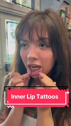 Inner Lip Tattoos #fyp #tattooshop #foryou #tattooskit #tattooist 