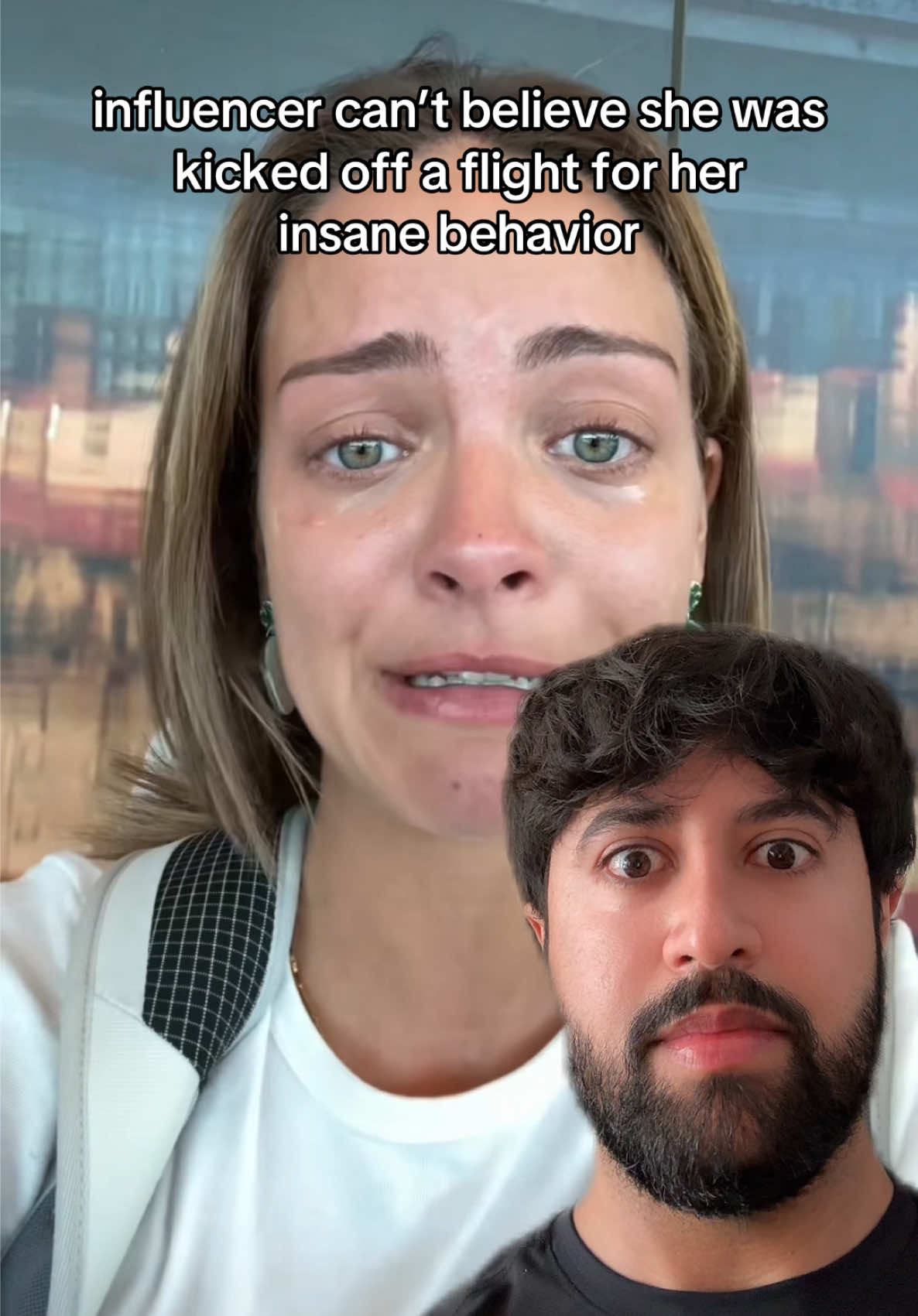 influencermaxxing at an airport gone wrong #influencer  