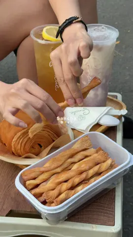 Mời các bác ghé @Sanchà  làm cốc nước và nhâm nhi tí quẩy ngon lắm ạ #nguyễnthịlương #rewiew #Sanchà #haiphong 
