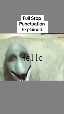 On YouTube, “Full Stop Punctuation” became a kind of internet meme and search‑engine oddity where typing just a period (“.”) or the phrase “Full Stop Punctuation” into the search bar would pull up a collection of bizarre, glitch‑like videos with strange thumbnails and unsettling content — a result of how some uploads used that title or character combinations in their metadata to get indexed in search results.   One of the more well‑known uploads tied to this trend is a short video called “Full Stop Punctuation” by the channel 364 Dolphin, which shows up in playlists of these videos and has amassed millions of views, despite being only a few seconds long.   That video, like many others in the meme, was made to show up when people searched for a full stop, and it became part of the Full Stop Punctuation phenomenon where viewers encountered odd, eerie, or out‑of‑place clips simply by searching for something as simple as a period.  #f#fypg#geraldthedolphind#dolphinc#creepyf#fullstoppunctuation