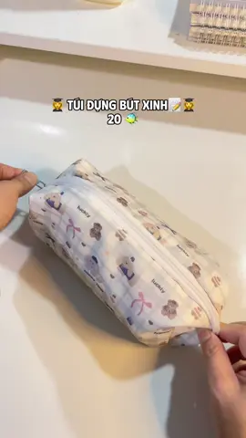 Huhu mới sắm dc ẻm túi đựng bút xinh xỉu mí bà ơi bà giá chỉ bằng ly nước mía thoiii à#tuidungbut #TuiButCanvas #DoDungHocTap #dudu 