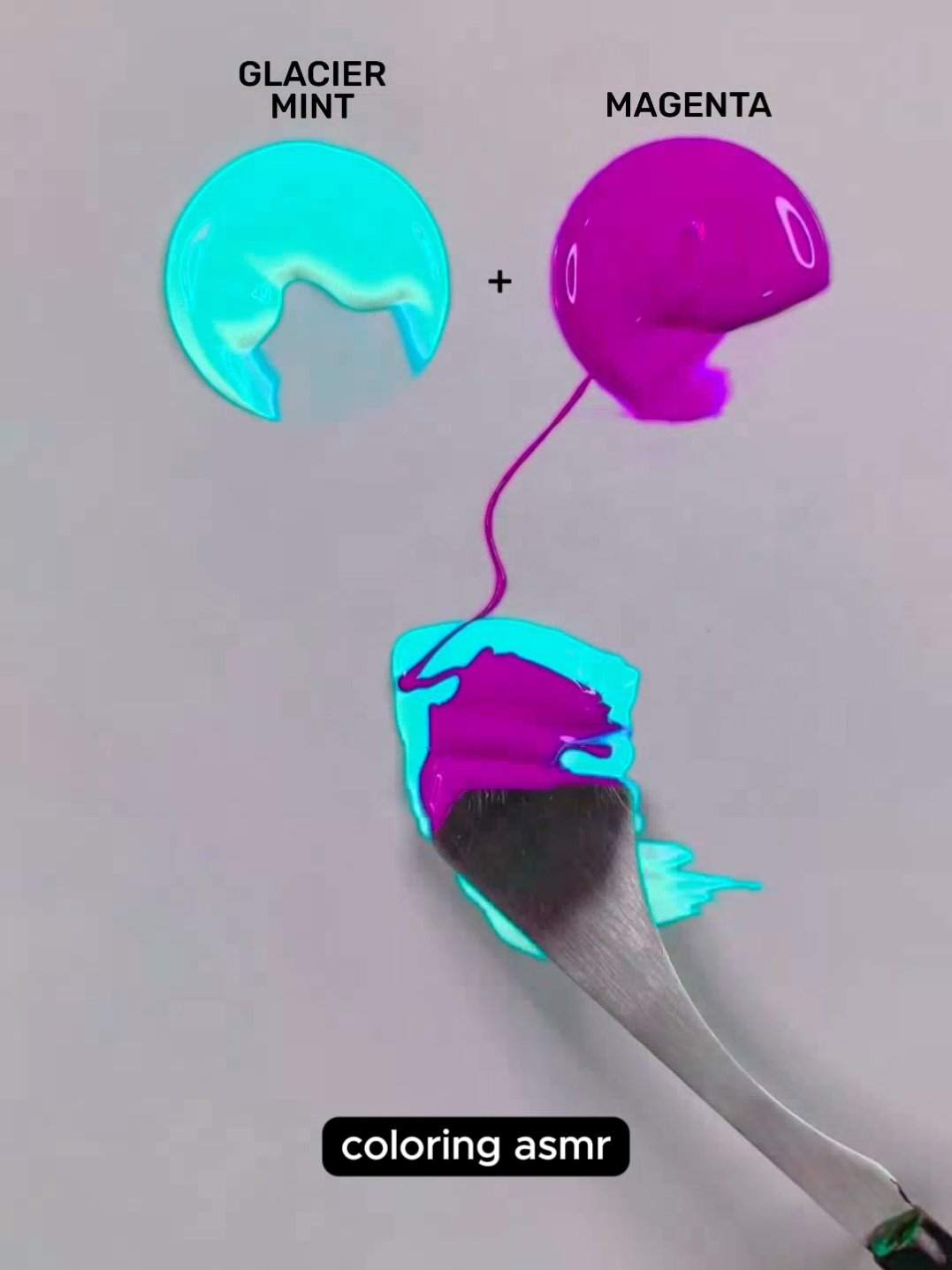 Color Mixing ASMR Magic ✨✨  #viral #viralvideos #fyp #asmr #viral 