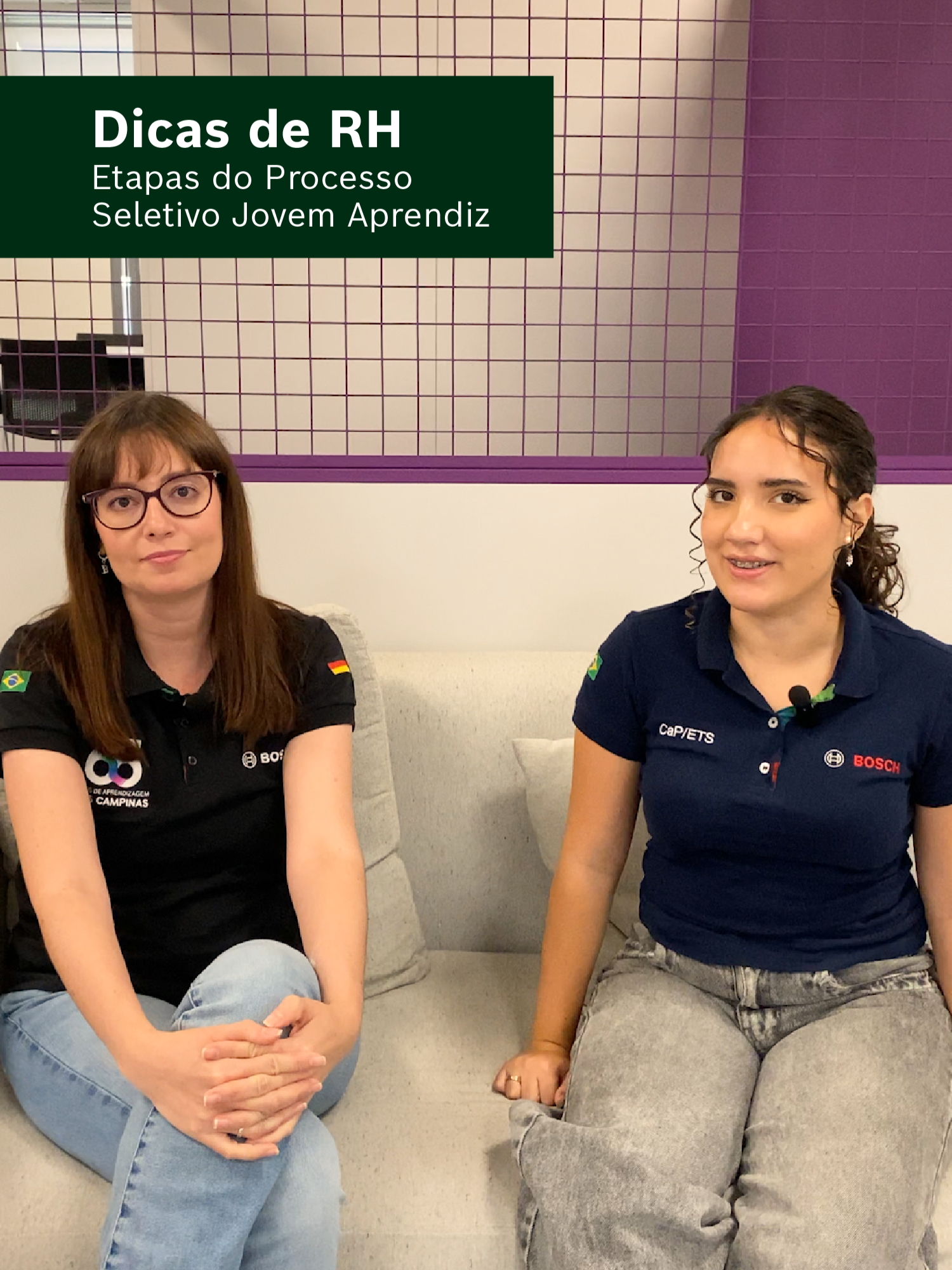 O programa Jovem Aprendiz é para jovens de 16 a 20 anos, com parceria do SENAI. Veja o que as Boschianas Mariana e Gabrielly tem a dizer sobre as etapas do processo seletivo Jovem Aprendiz 2026. 📆 As inscrições começam dia 01 de Abril. (E não é mentira! 😅) e vão até dia 15 de Abril, então fica de olho! 👀🔔 Acesse e se inscreva pela nossa página de carreiras: careers.smartrecruiters.com/BoschGroup/brazil  Work #LikeABosch 🚀 CRESCER | CURTIR | INSPIRAR #Jovemaprendiz #Estudante #Carreira #Vagas #Bosch #WorkLikeABosch