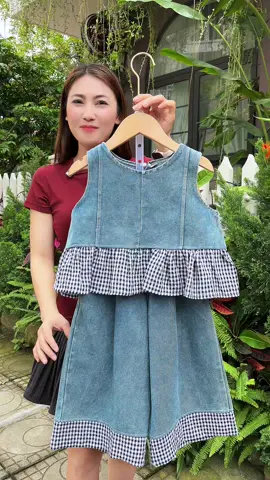 set jeans chất chơi bao xinh bao đẹp #meokids #jeans #thoitrangtreem #xuhuong 