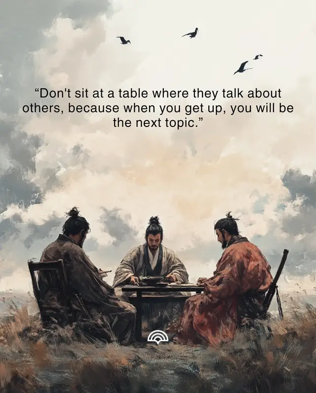 Don’t sit at a table where people feel comfortable tearing others down. Silence in such moments is not wisdom—it’s permission. Because the truth is simple: if they can speak so freely about others in your presence, they will speak just as freely about you in your absence. Protect your character by protecting your environment. Choose circles where growth is discussed, not gossip… where ideas are shared, not people’s flaws. Walk away from tables that don’t serve your purpose—because where you sit today shapes how you’re spoken about tomorrow. #psychologytips #influencehacks #mindhacks #persuasion  #creatorsearchinsights 