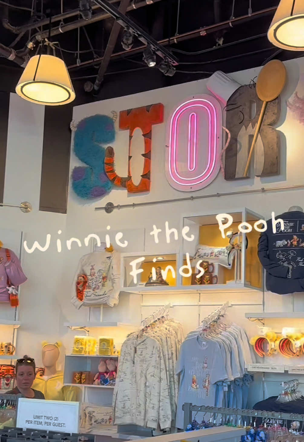This store is FULL of all things Winnie the Pooh 🥹 Truly such an amazing surprise🤍   #disney #winniethepooh #shopping #downtowndisney 