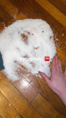 I’m either going to be really pure or really screwed 🌝😅 #spilledsalt #witchtokrising #deadseasalt #cleansingsalt 