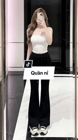 Quần nỉ #xuhuongtiktok #outfittoday #quanni #quanniongsuong #quanniongloe 