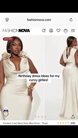 Birthday dresses ideas for my curvy girlies from @Fashion Nova #birthdaydress #datenightdress #fashionnovadress #outfitideas #fypfashion 