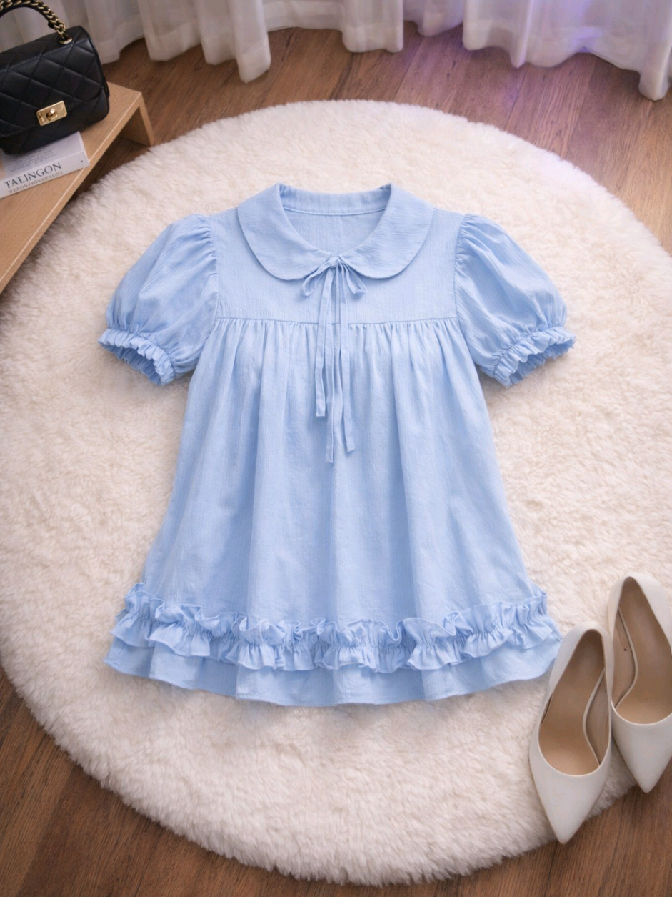 Áo Babydoll Kiểu Nữ Tay Bồng #banchaynhattiktok #xuhuongtiktok #doxinhmoingay #ao 