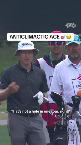 “That’s not a hole in one roar, right?” 🤣 Throwback to Peter Malnati’s 223 yard ace at the 2024 Houston Open. #golftiktok #golf #PGATOUR #holeinone #sports 