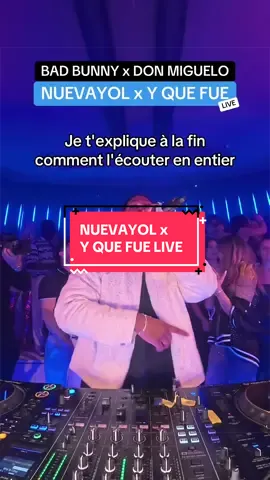 Je t’explique comment écouter le son entier 🌶️🥵 #transition #dj #badbunny #yquefue 