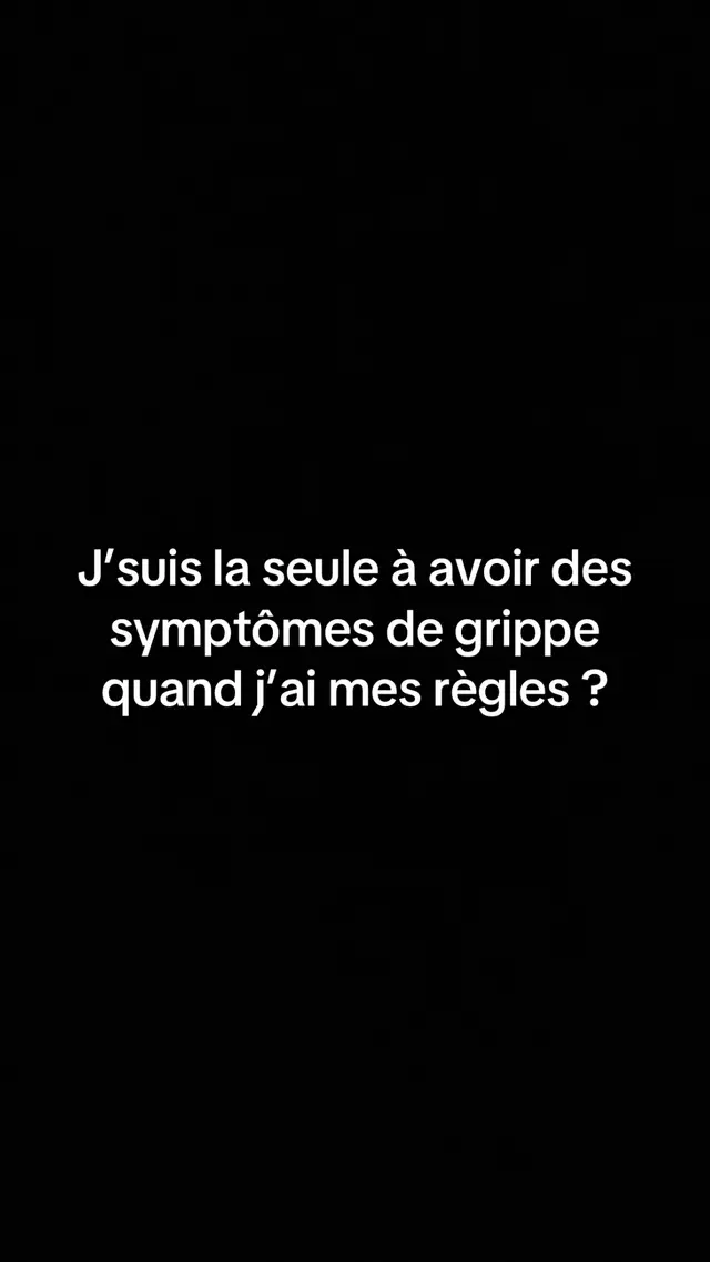 En plus du TDPM, des douleurs faut qu’on se tape un état grippal chaque mois mdr jpp  #lipoedeme #endometriose #regles #femme #menstruation 