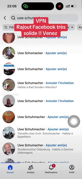 #vpn pour tout vos rajouts Facebook ##