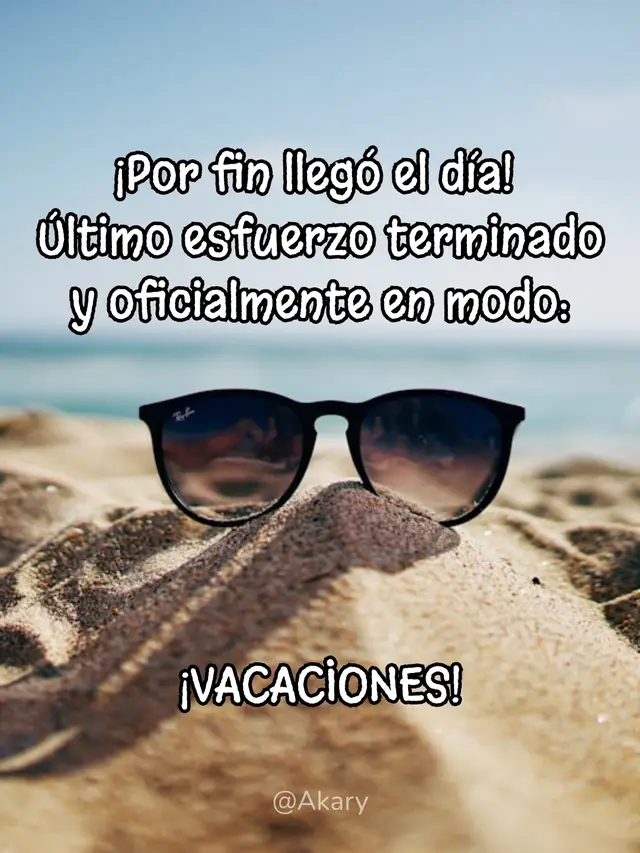 #vacaciones  #Jueves #motivacion #dia