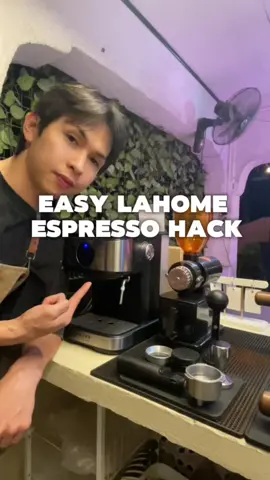 How to make espresso shot for beginners | easy & simple  #barista ##homecafe #homebasedbusiness #cafe 