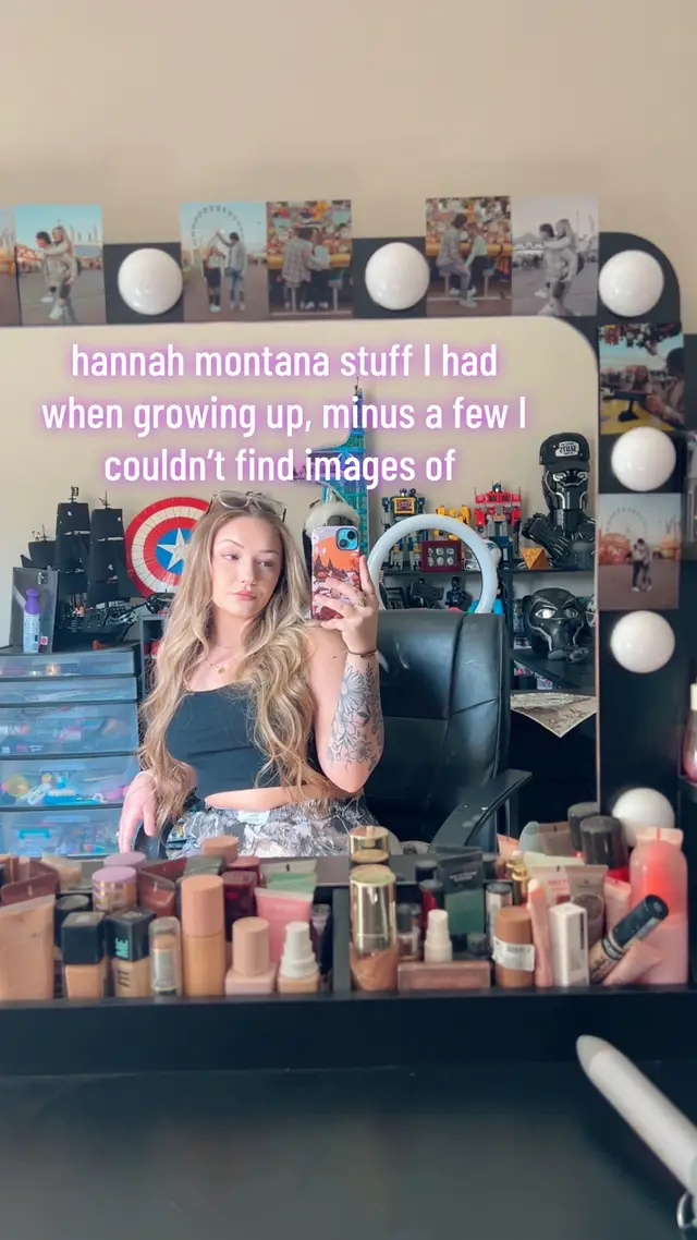saw another girl do this and had to jump on the trend #fyp #foryoupage #hannahmontana 