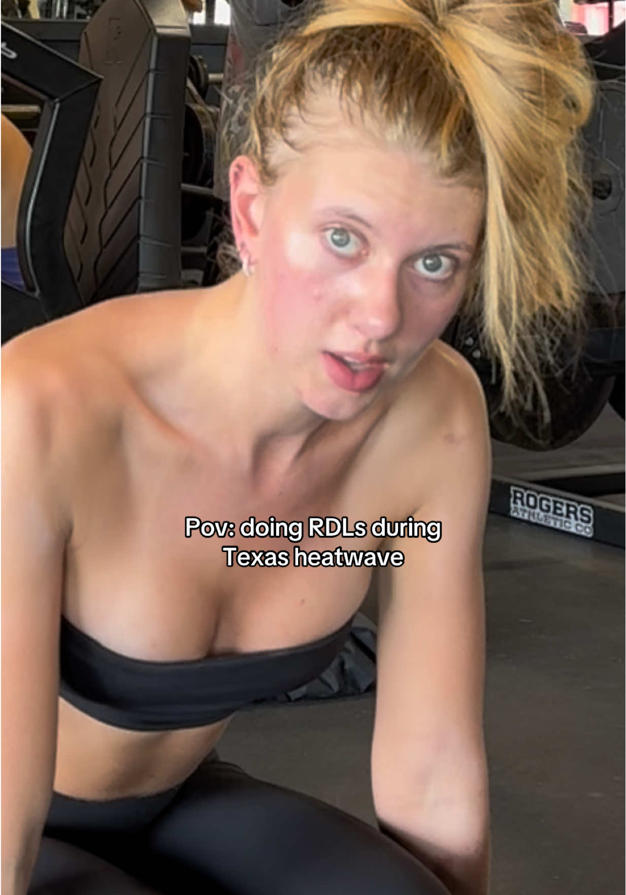The RDL dizziness hits extra at outside gyms lol #gymrelatable #austintx #liftatx 