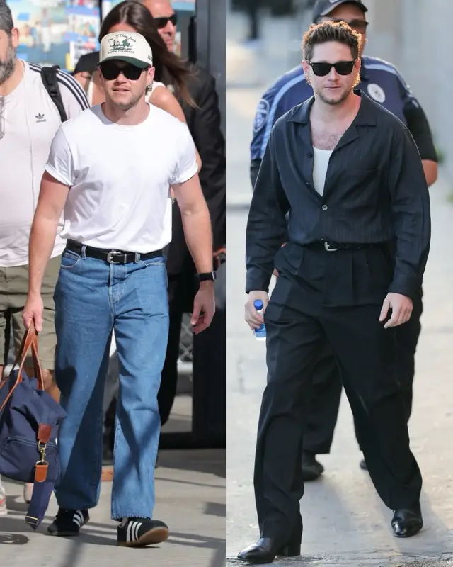 Niall Horan rocking different fits at the 