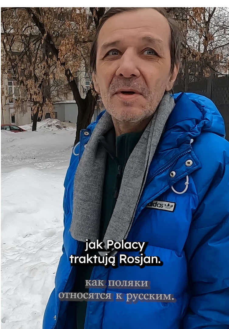 „Jak Polacy traktują Rosjan?” Cały filmik na YT. #Moskwa #Rosja Ten film ma charakter informacyjny na temat codziennego życia mieszkańców Moskwy/Rosji i ich mentalności. Nie promuję żadnej teorii, narracji politycznej, turystyki czy migracji. To, że pokazuję w filmach wypowiedzi rozmówców nie oznacza, że się z nimi zgadzam.