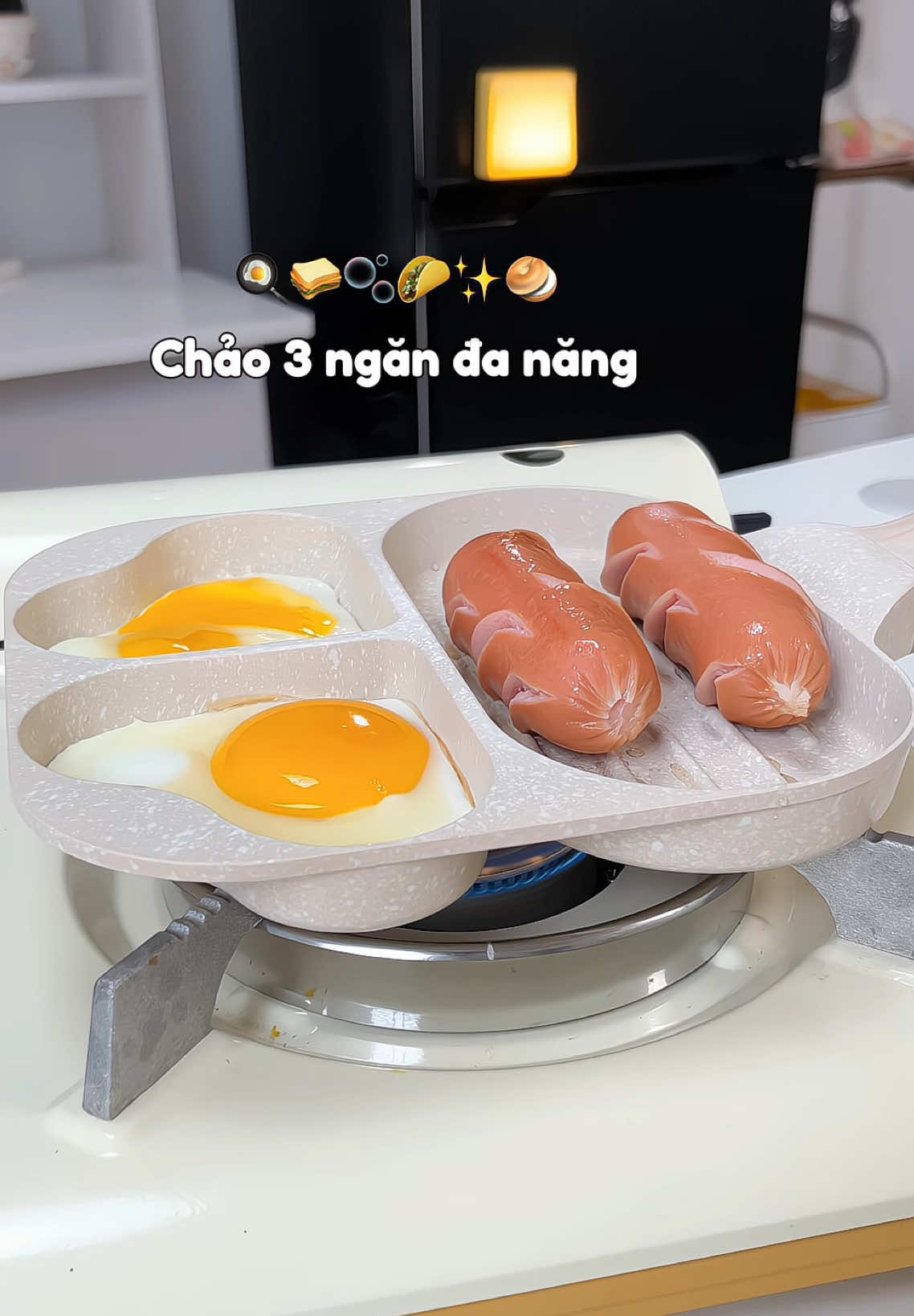 Với đứa lười như tuii thì đúng là chân áiii 😆 #chao3ngan #chao4nganchientrung #chaochongdinh #donhabep #viralvideo 