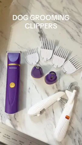 Such a great set which comes with sooo much! #fyp #dogsoftiktok #clippers #dogtrimmer #trending 