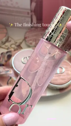 @Diorbeauty The finishing touch ✨💗 Because every detail matters💗🎀 Dior just does it differently🩶💗 The prettiest finishing touch to any makeup look 🎀✨ #DiorBeauty #DiorSettingSpray #DiorGlow #PinkAesthetic #BeautyEssentials