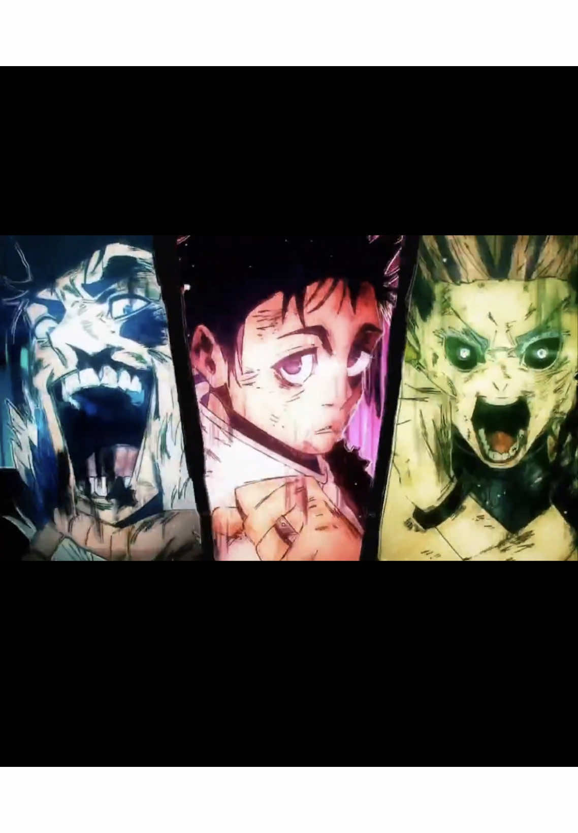 Yuta Okkotsu, Ryu Ishigori, Uro Takako - THREE WAY DOMAIN BATTLE 🏟️ / Jujutsu Kaisen #jujutsukaisen #yutaokkotsu #xyzabc #fypppppppppppppp #netflix 