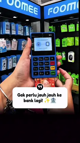 Buruan beralih ke mesin EDC praktis dari karvelo yang menyediakan layanan top up, isi dan tagihan dan lain lain dan juga sudah support 110 bank lebih di Indonesia, jadi tidak perlu repot repot ke bank lagi 🤝😊 #edckarvelo #edc #wefluence @karvelostore  zjqqgphe