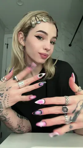 i’m obsessed with the nails i did okay