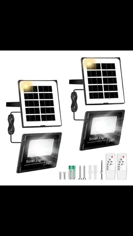 2pz Lámpara Solar Exterior Con Reflectores Led Para Jardín Estructura Negro  🔍 Pega este texto en el buscador de Mercado Libre: M9RT5N-2NJ8 🔗 O ingresa al link: https://meli.la/1G84muZ  #viral #ofertas #descuentos #MercadoLibre #ComprasTopMex 