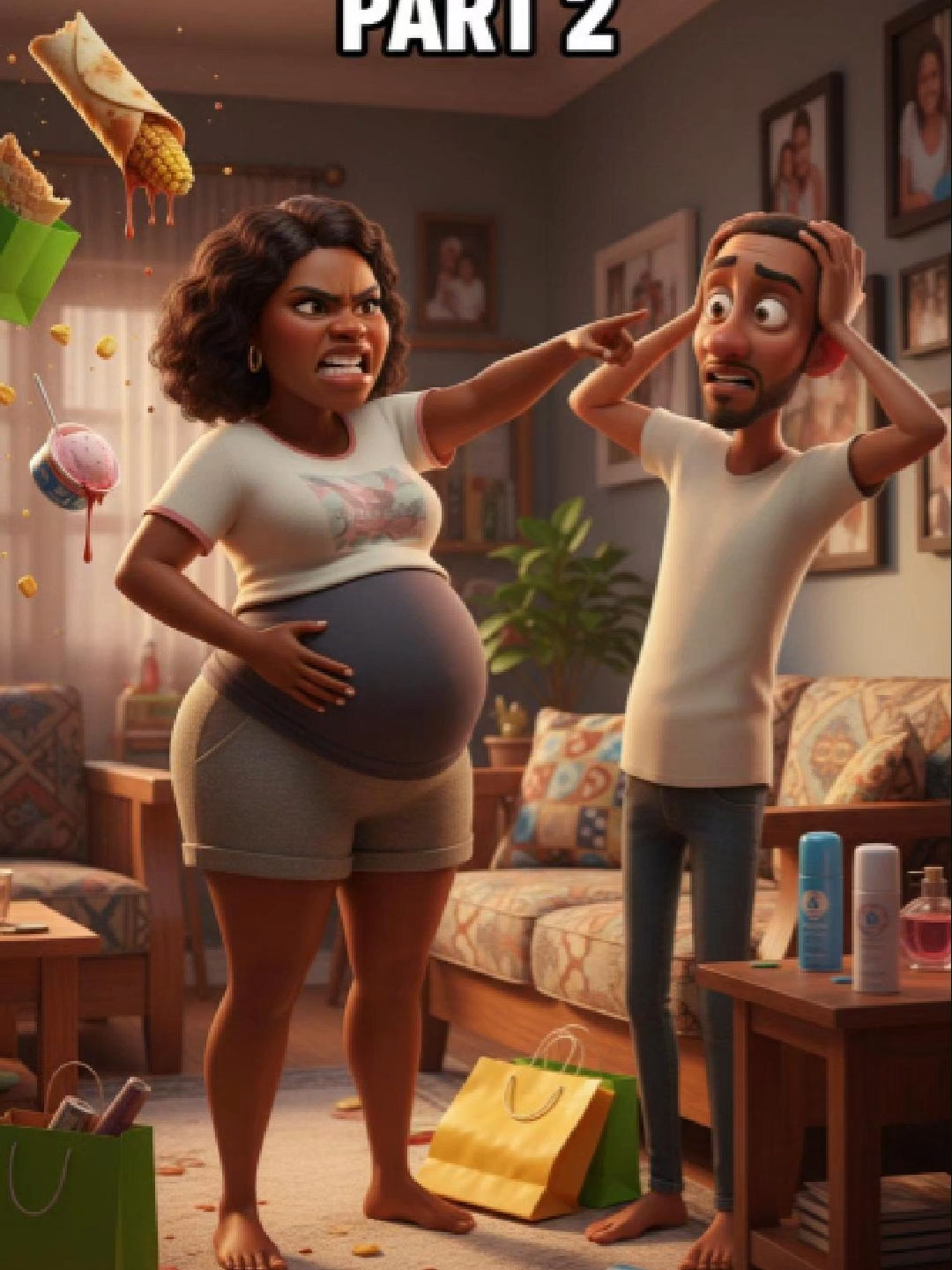 Pregnancy Wahala part 2 #relatable #nigeriancomedy #funnyvideosos #couple #Tiktok #storytime #goviral #FYP