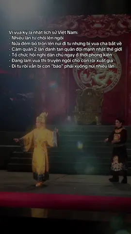 Vở “Trần Nhân Tông” tái hiện trọn vẹn cuộc đời vị vua kì lạ nhất sử Việt, còn 3 suất 28/3, 11/4 và 25/4 tại 67-69 Trần Nhân Tông, Hai Bà Trưng, HN. #trannhantong #lichsuvietnam #xiecvietnam #cailuong #hanoi 