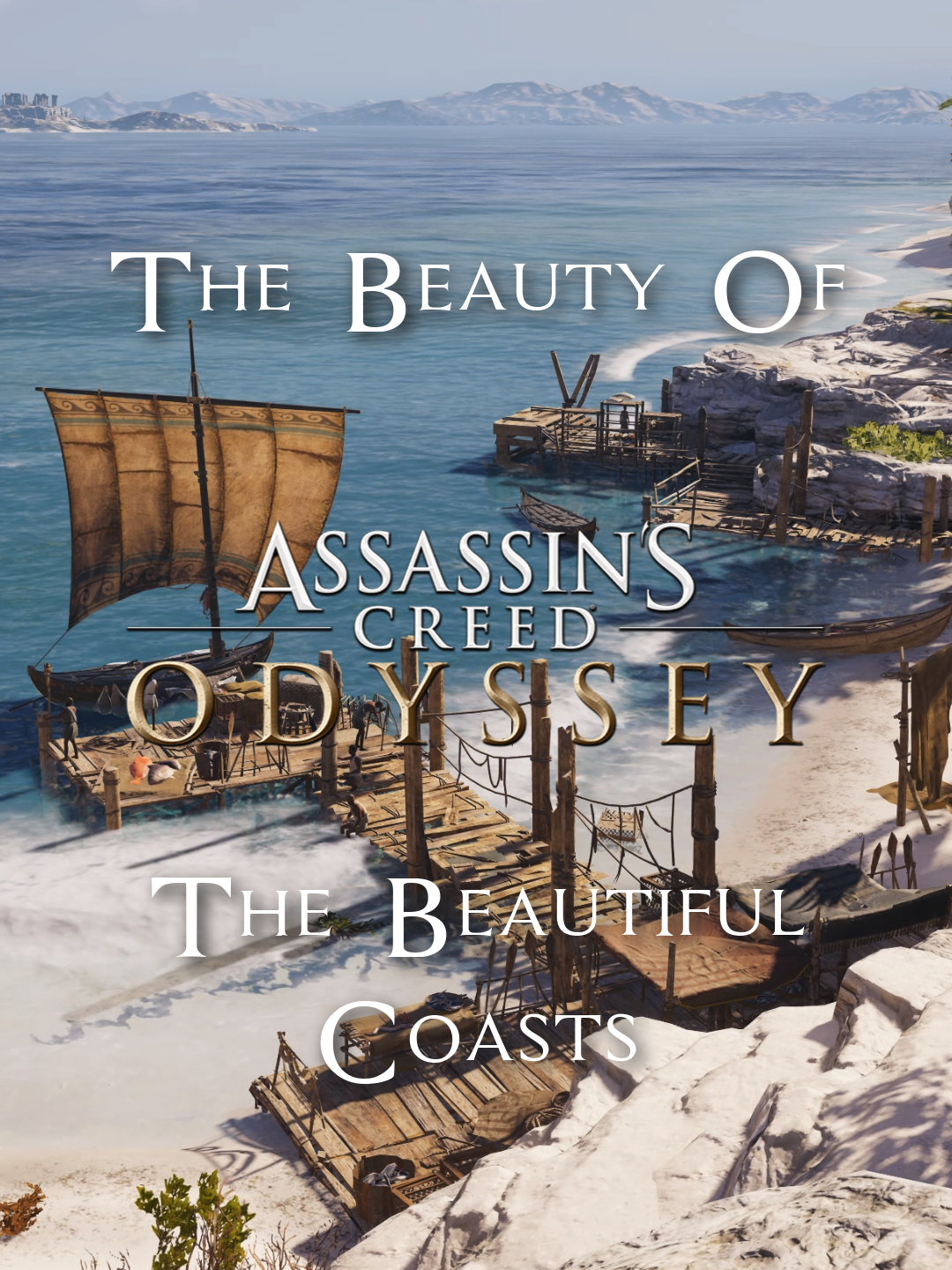 The beauty of Assassin's Creed Odysey - The beautiful coasts #assassinscreed #assassinscreedodyssey #gamingtiktok #ubisoft #virtualphotography