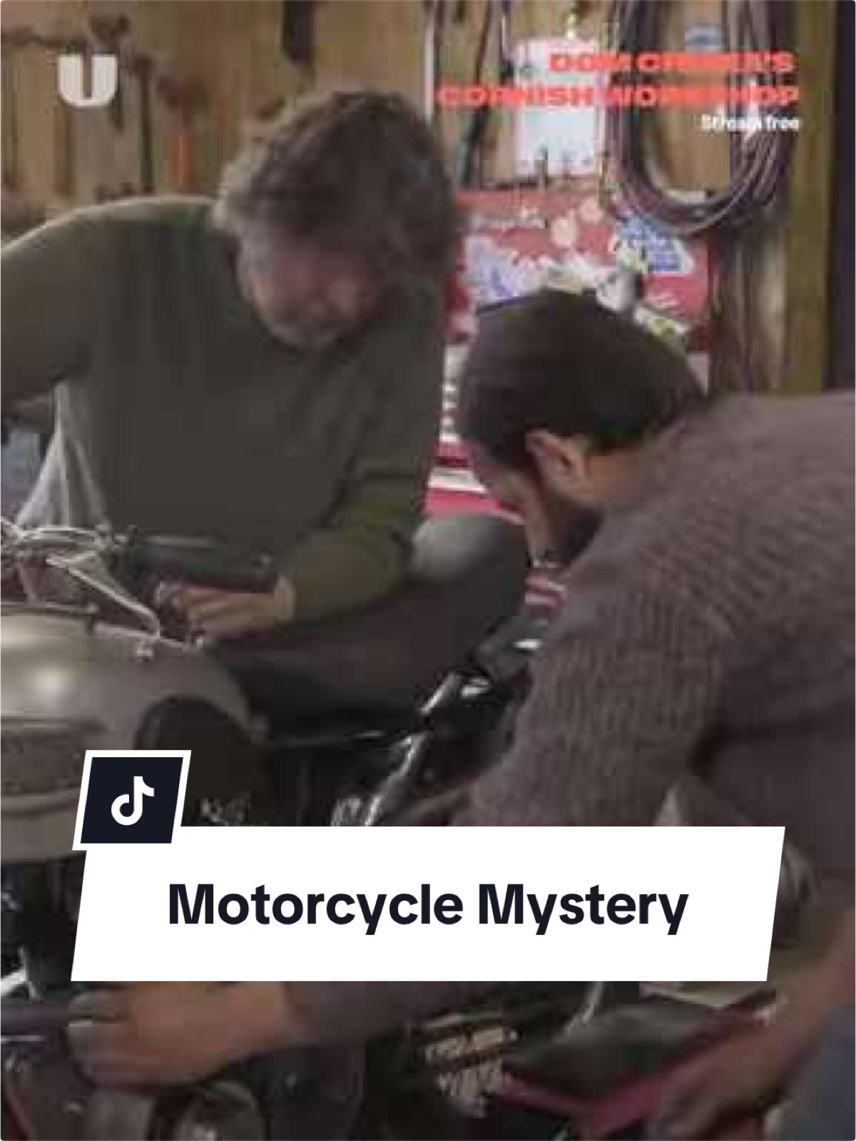 The mystery of the non-starting motorcycle... What do you think the issue could be? 🤔🏍️ Stream #DomChineasCornishWorkshop free on U (Link in bio) #Mechanic #Gearhead #Motorcycle #Cornwall