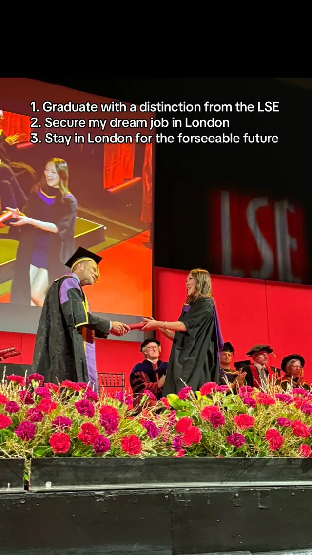 This is the universe telling me to always manifest for more 🧿🤍  #lse #lsealumni #londonschoolofeconomics #singaporeexpat #corporatelondon 