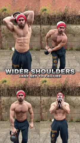 4-move kettlebell flow (shoulders + core). Halo to hip → side/front raise → assisted high pull → goblet press Builds control, stability, and overhead strength. 3–4 rounds. Controlled reps. Minimal equipment. Gym optional. #kettlebell #shoulderworkout #functionaltraining #minimalequipment #hybridtraining