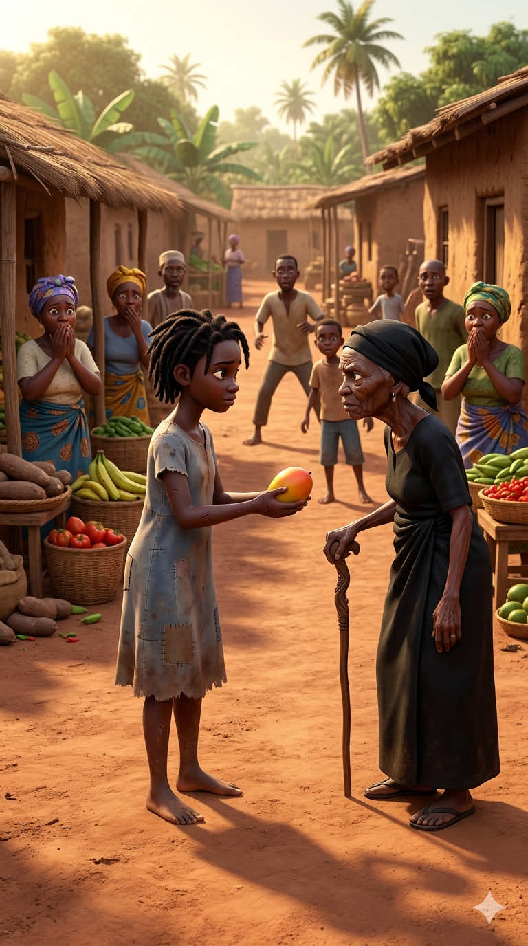 Part 1: The girl who returned a smile #storytime  #uktiktok #folktales #stories #africanfolktale 