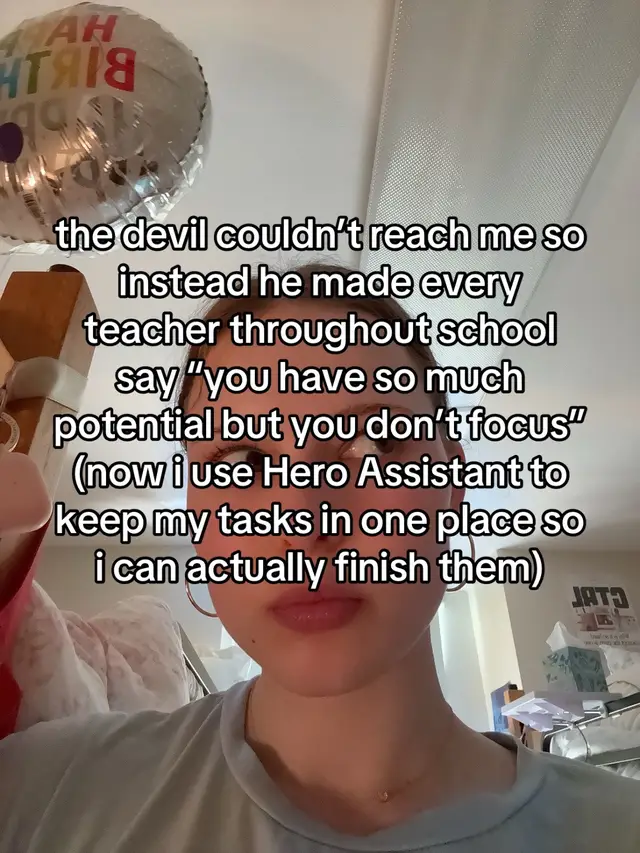 #heroassistant #productivity #todotips #adhd #MentalHealth 