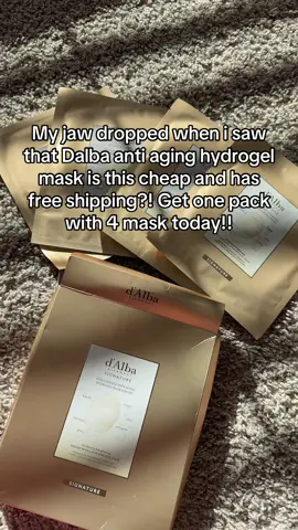 #dalba #antiaging #facemask #tiktokshopcreatorpicks #tiktokshopspringglowup @d'Alba Piedmont 