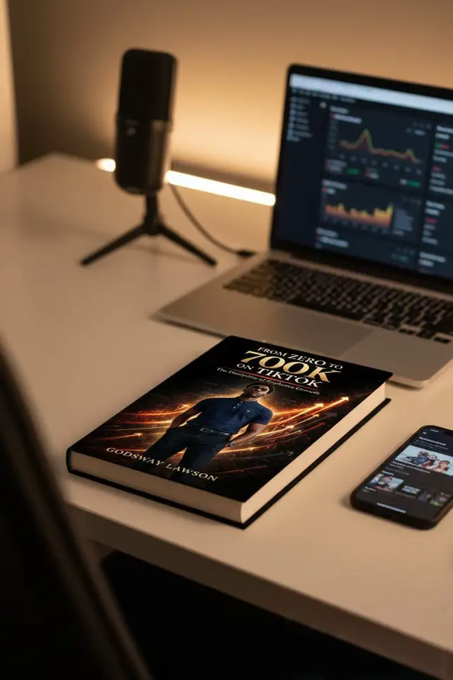 I’m excited to share that my first eBook is officially out! 🎉 This one means a lot to me because I opened up about my journey — the growth, the lessons, and how I got to where I am today as a content creator. If you’ve ever supported me in any way, I’d really appreciate you grabbing a copy and being part of this milestone with me 🤍 Link 👇 https://selar.com/fromzeroto700kontiktok